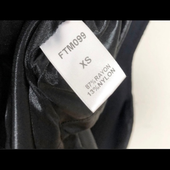 NWOT BOHO THML Floral Embroidered Dress XS ties up back - Picture 6 of 8